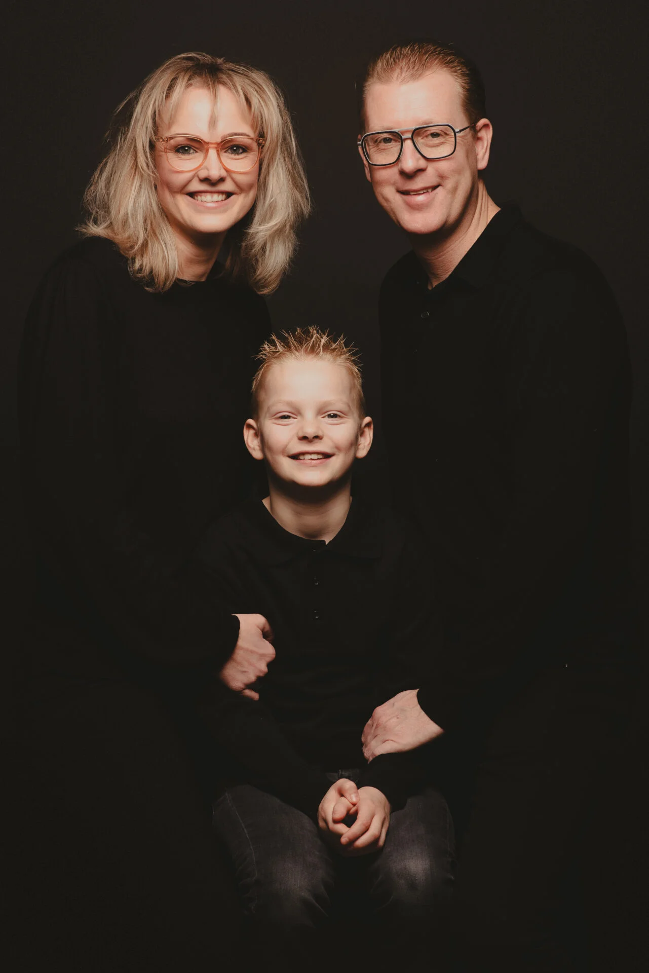 Gezellige fotoshoot met het gezin op Voorne-Putten